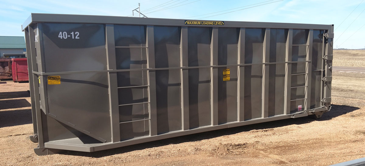 40-yard Roll-off Dumpster