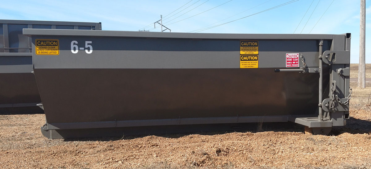 6-yard Small Cleanup Dumpster